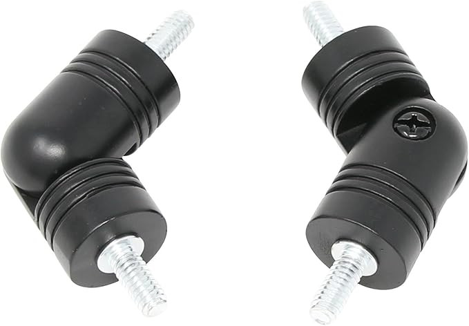 MERIVILLE Hinged Elbow Connector - Designed for Bay Window Curtain Rods or Corner Drapery Rods up... | Amazon (US)