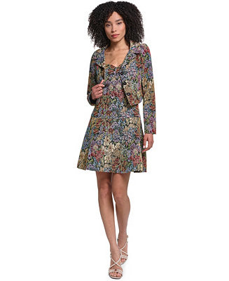 Women's Floral Tapestry Jacket | Macy's