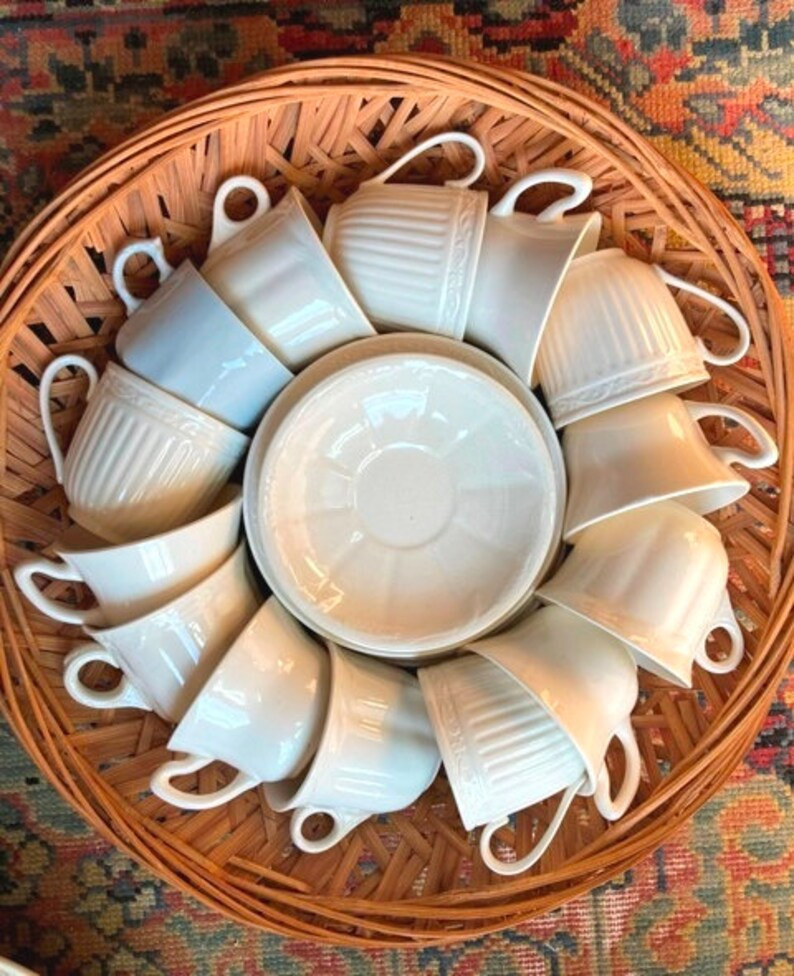 Vintage Ironstone Tea Cup and Saucer Mismatched China YOUR CHOICE of Pattern and Style - Etsy | Etsy (US)