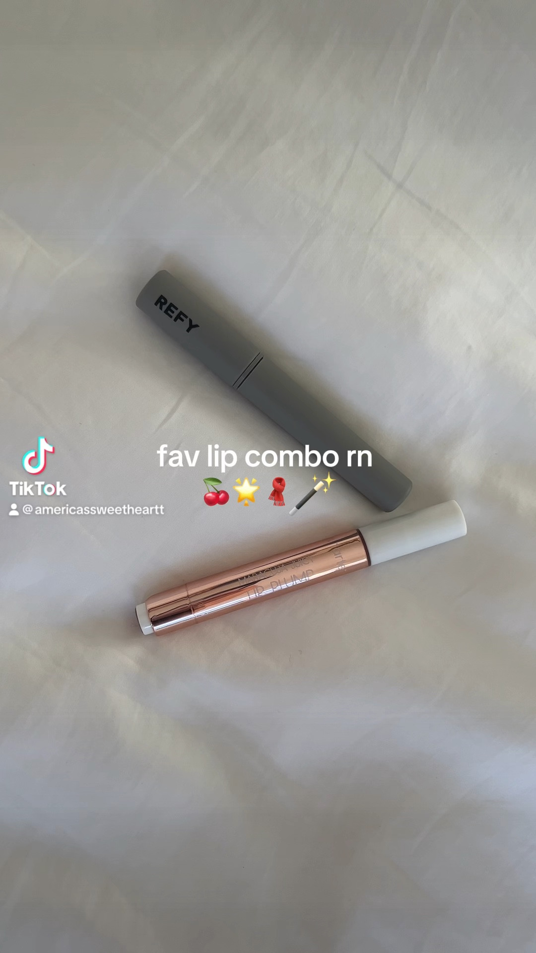 my favorite fall lip combo right now🧣 refy shade : rosewood ✨ tarte shade : berry 

#LTKHoliday #LTKbeauty #LTKGiftGuide