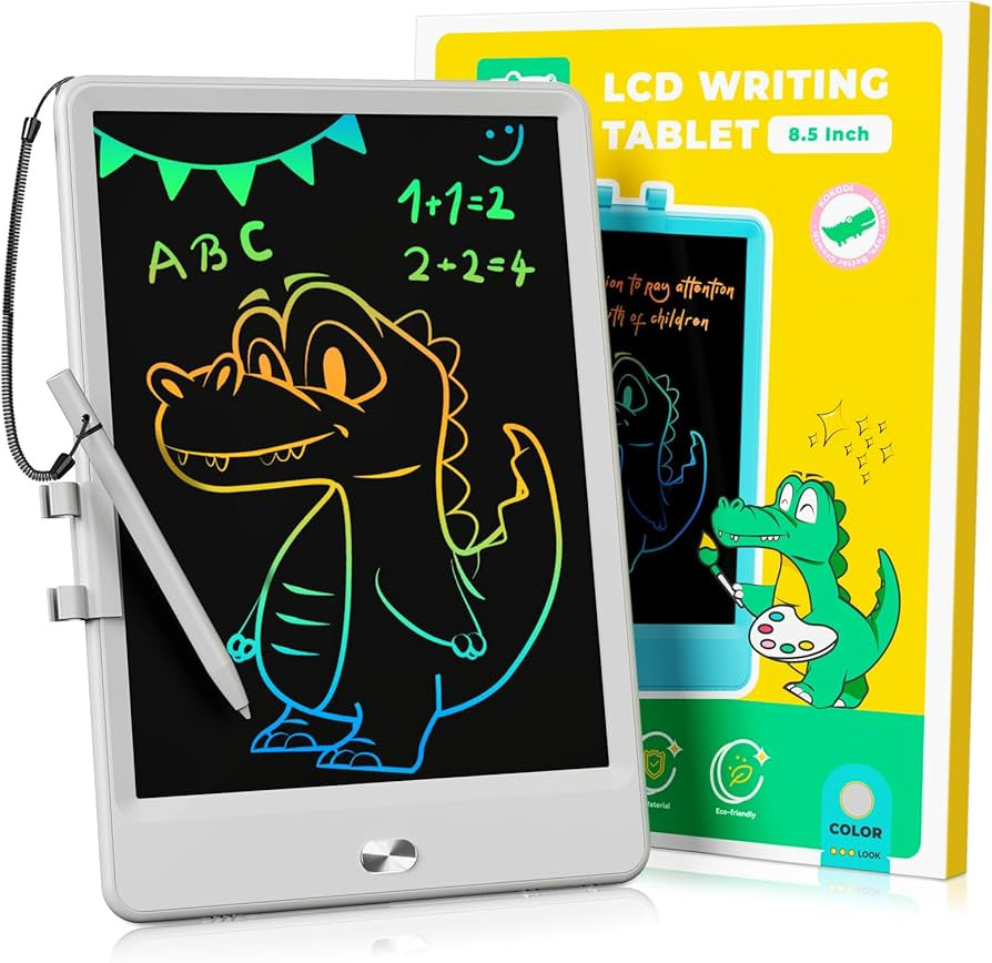 KOKODI LCD Writing Tablet 8.5-Inch Colorful Doodle Board, Electronic Drawing Tablet Drawing Pad f... | Amazon (US)