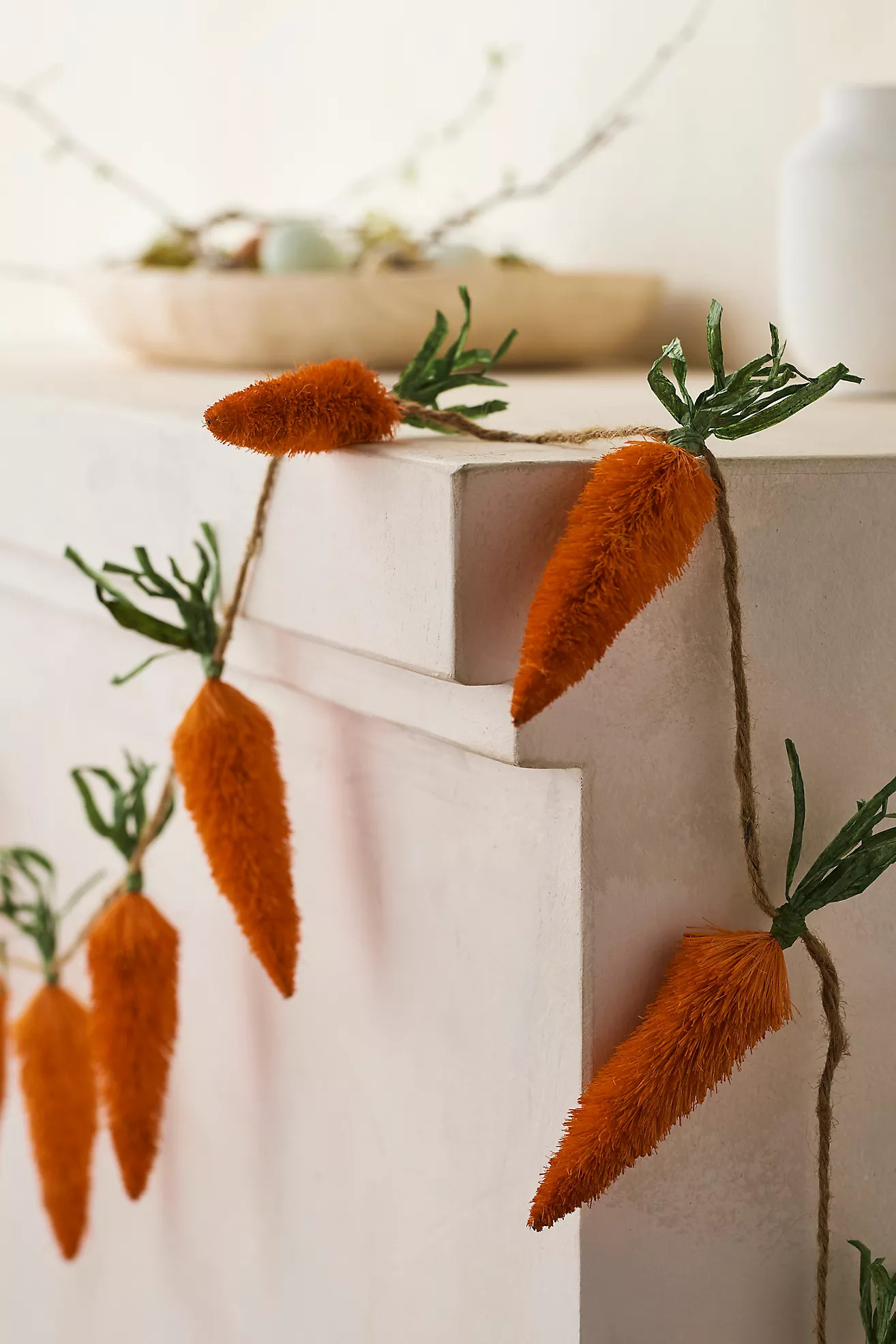 Brush Carrot Garland | Anthropologie (US)