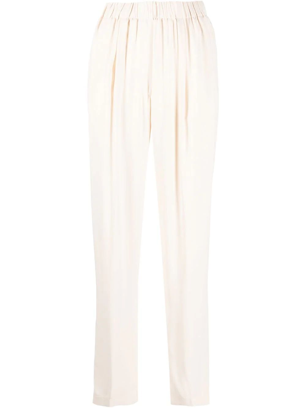 Forte Forte Pleated Elasticated Trousers - Farfetch | Farfetch Global