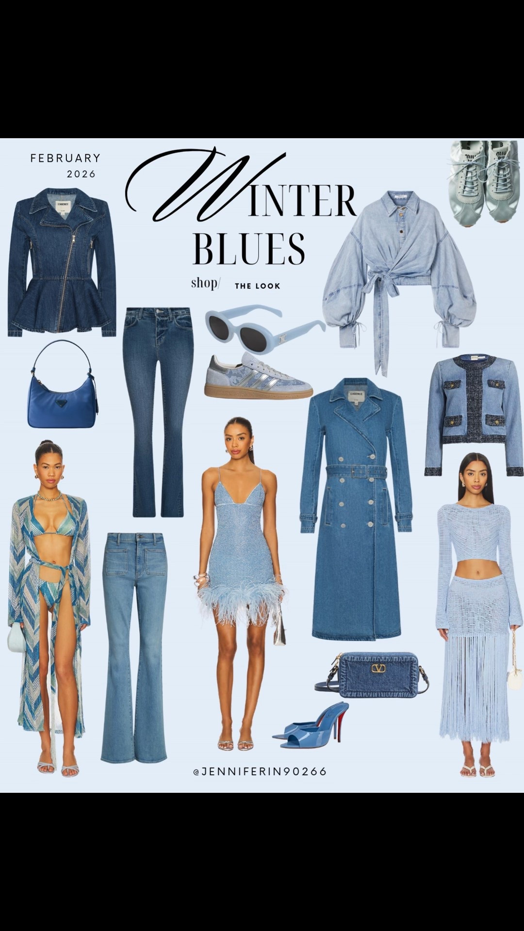 Chasing Away the Winter Blues with Elevated Denim Looks! ❄️💙

Nothing beats the winter blues like styling up some chic denim pieces from @lagence  and @Alice + Olivia . Also add some luxe pieces to your closet from Devon Windsor & Zimmermann. 💙