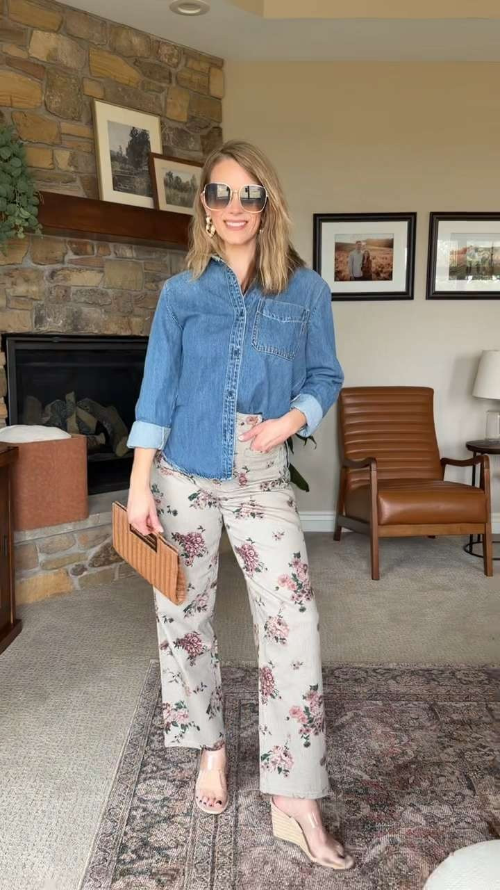 Floral is everywhere now & will be this spring - these pants from Target are fabulous! 

 #LTKgrwm #LTKSeasonal #LTKOver40