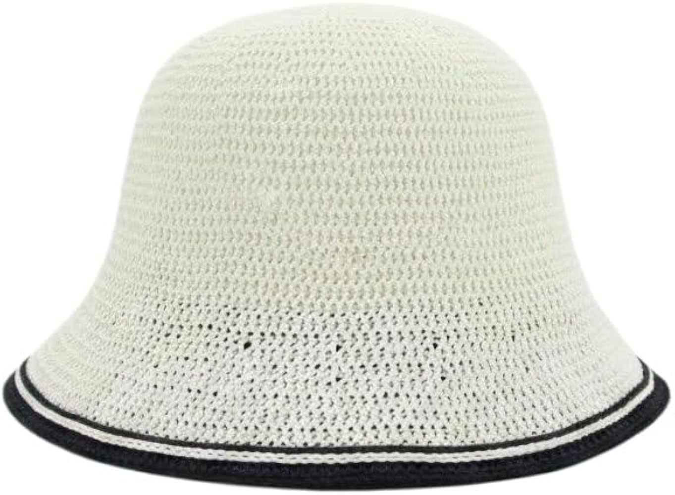 Women\u2019s Two-Toned Sun Hat Straw Bucket Hat UPF 50+ Sun Protection Packable Adjustable Summer... | Amazon (US)