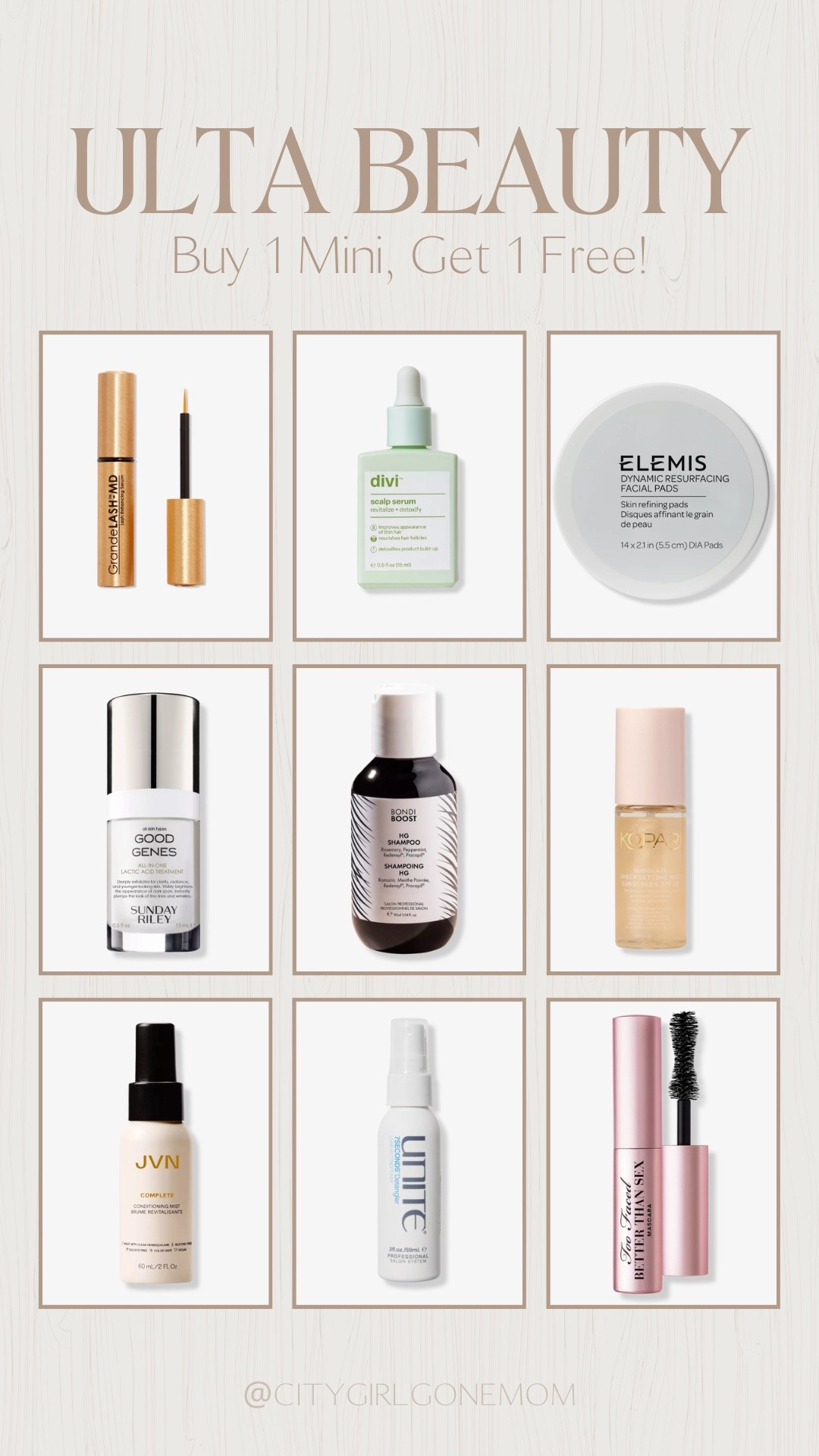ULTA beauty BOGO free mini’s! 

#LTKselfcare #LTKValentine #LTKBeauty