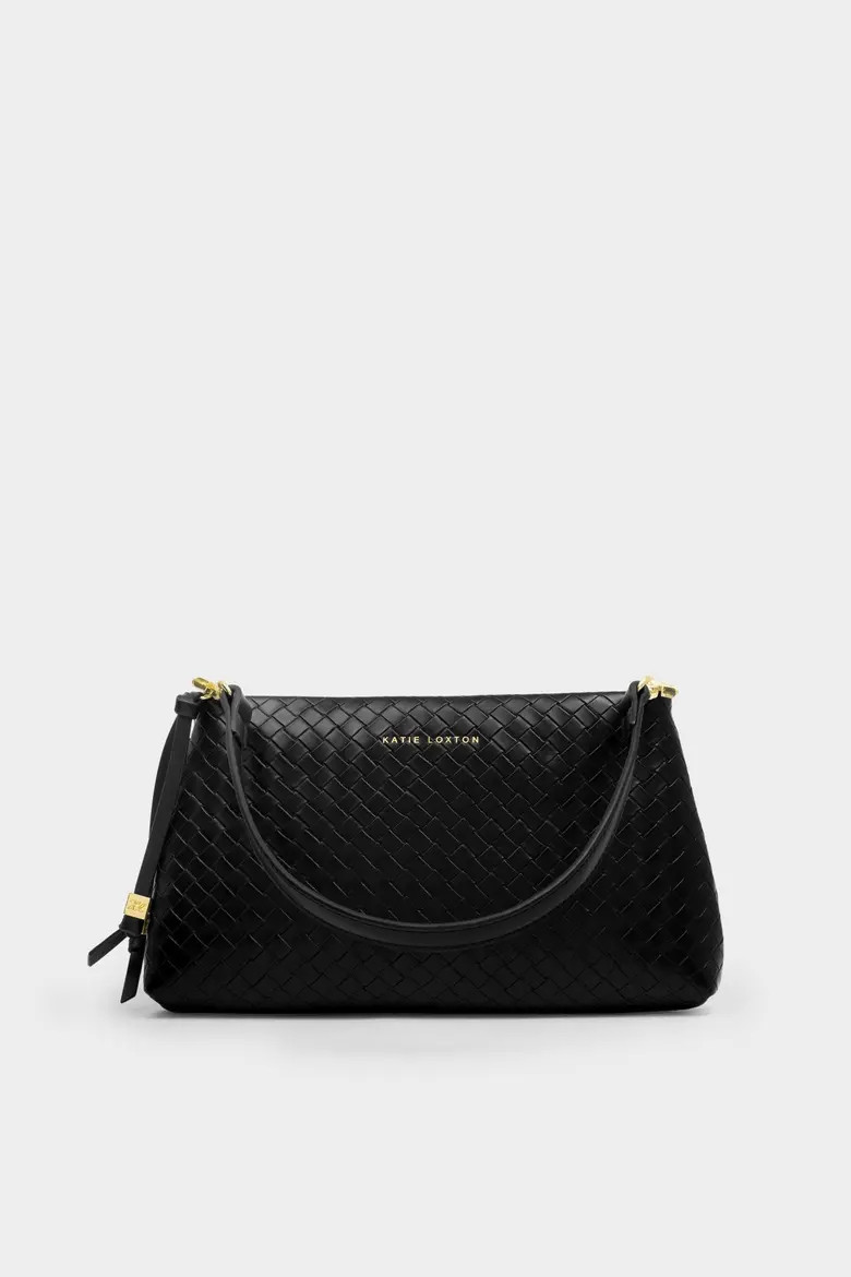Nova Woven Texture Clutch in Black (Women) | Nordstrom | Nordstrom