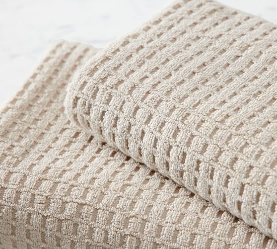Terry Waffle Towels | Pottery Barn (US)