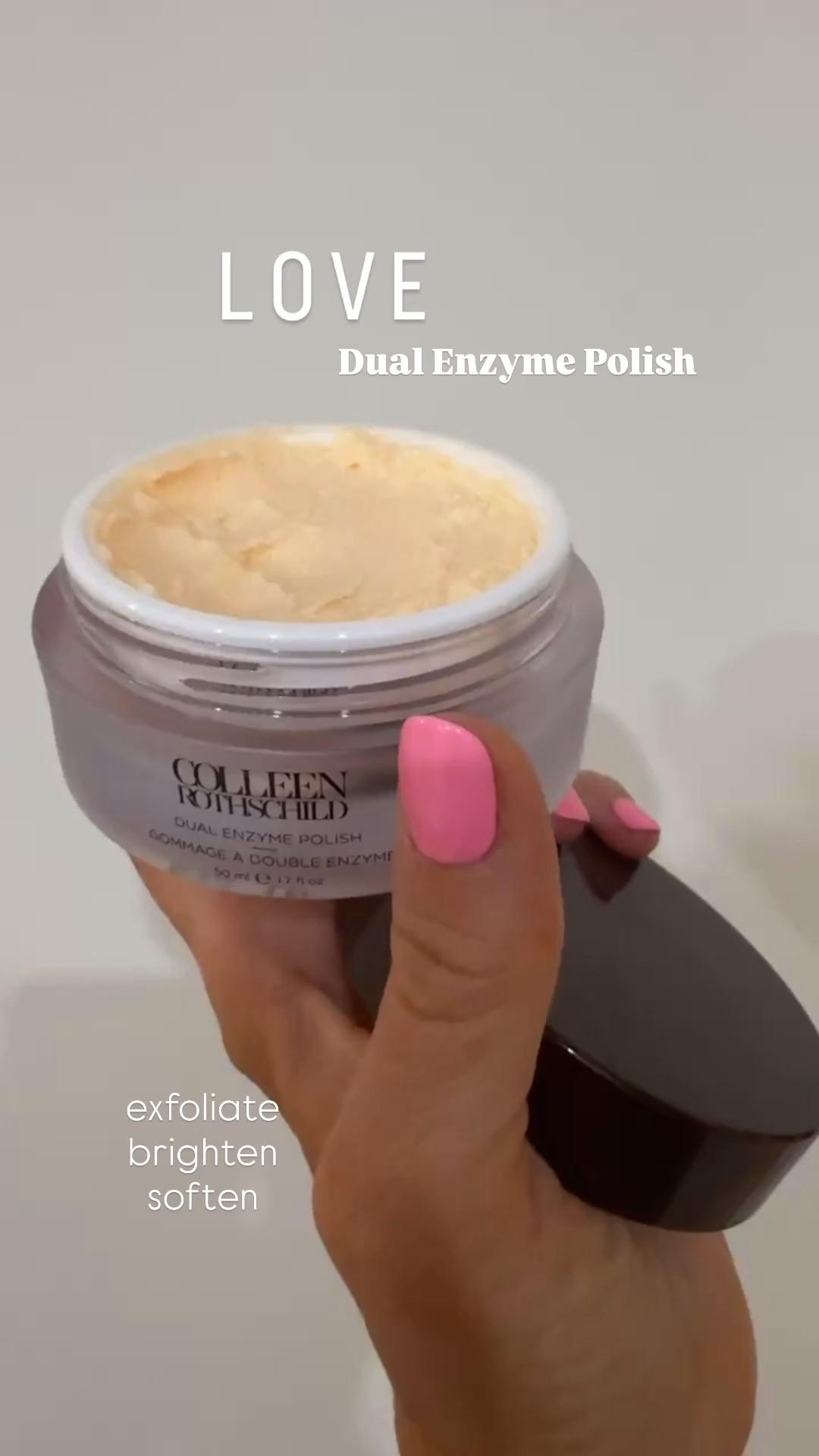 LOVE!! Double cleanse and Use as a face wash to scrub away dead, dull skin or leave on as a 5 minute mask 👌🏻
Smells amazing too!
⭐️25% off sitewide 

#LTKOver40 #LTKBeauty