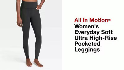 Women's Everyday Soft Ultra High-Rise Pocketed Leggings - All In Motion™ | Target