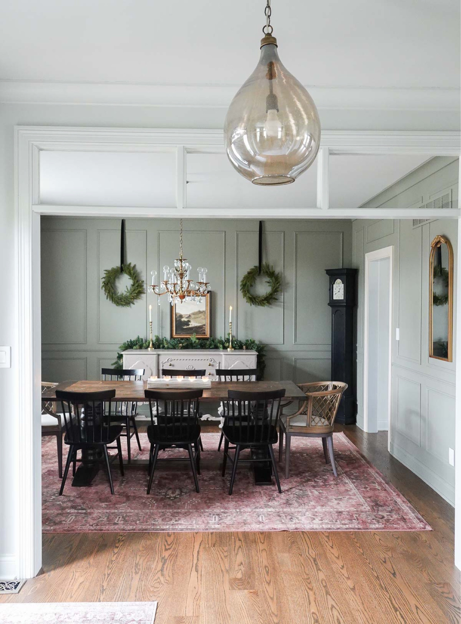 Simple holiday decor for the dining room

#LTKhome #LTKSeasonal #LTKHoliday