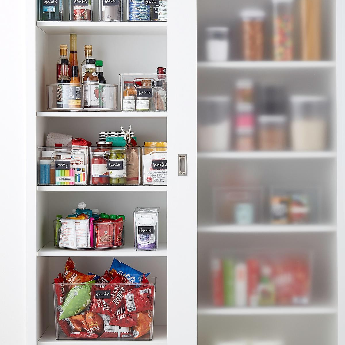 iDesign Linus Divided Lazy Susans | The Container Store