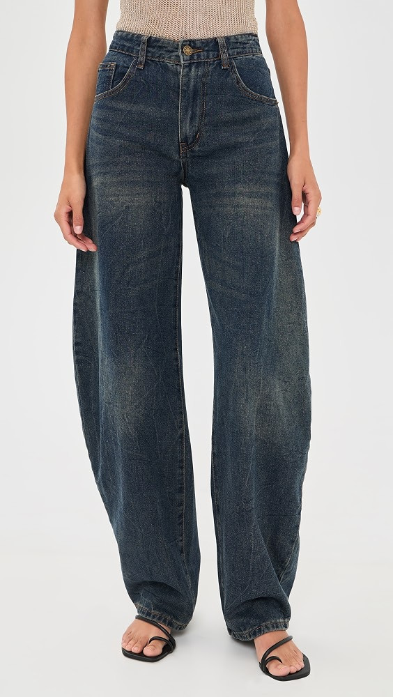Horseshoe Barrel Jeans | Shopbop
