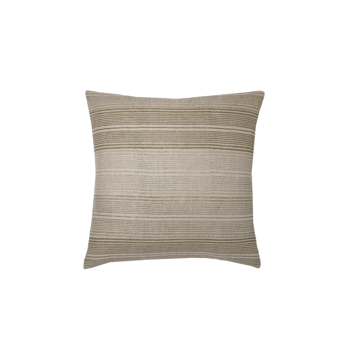 Pistachio Striped Pillow | Tuesday Made