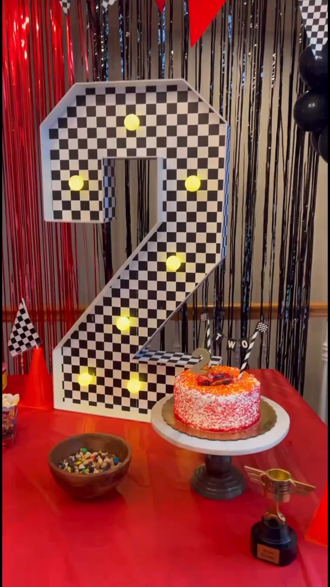 Krew’s (Disney) Cars themed 2nd birthday party details! Everything from decor, to snacks, to cake topper. So happy with how this all came together ❤️🏎️

Disney’s Cars birthday | Lightning McQueen birthday | Race Car birthday | boys birthday ideas | second birthdayy

#LTKParties #LTKKids #LTKFamily