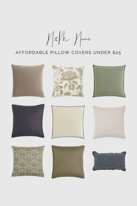 Affordable throw pillows from H&M! My favorite, most affordable linen pillow covers!


#LTKhome #LTKFind #LTKunder50
