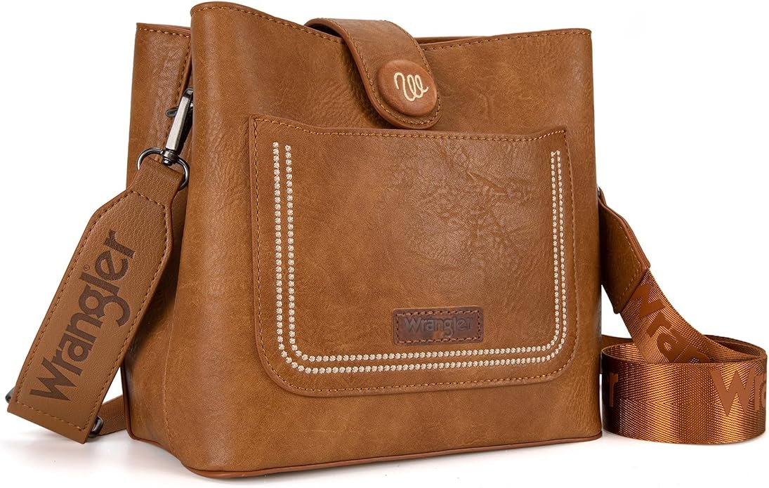 Wrangler Crossbody Purses for Women Cute Handbag and Shoulder Bag for Ladies | Amazon (US)