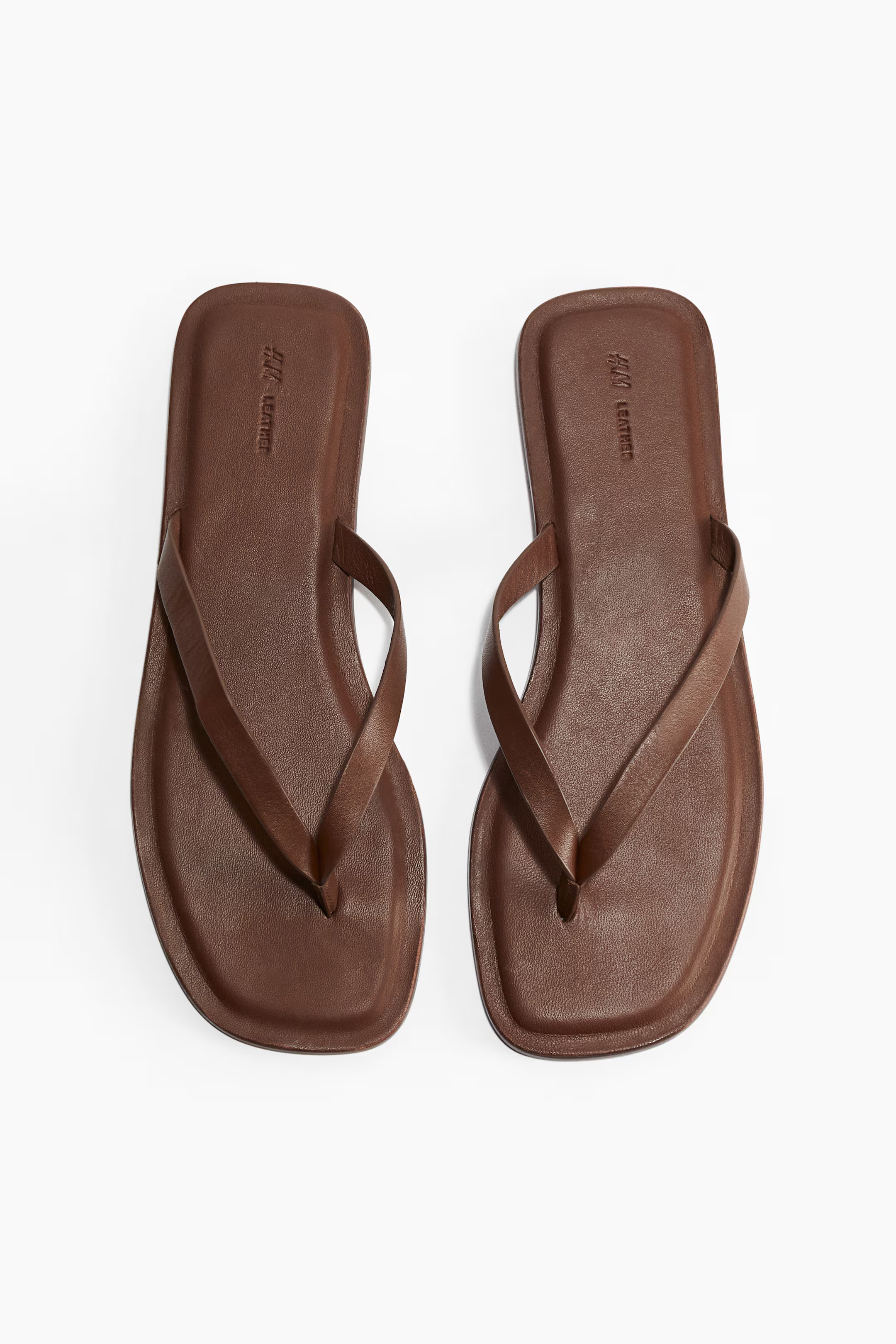 Leather flip-flops | H&M (UK, MY, IN, SG, PH, TW, HK)
