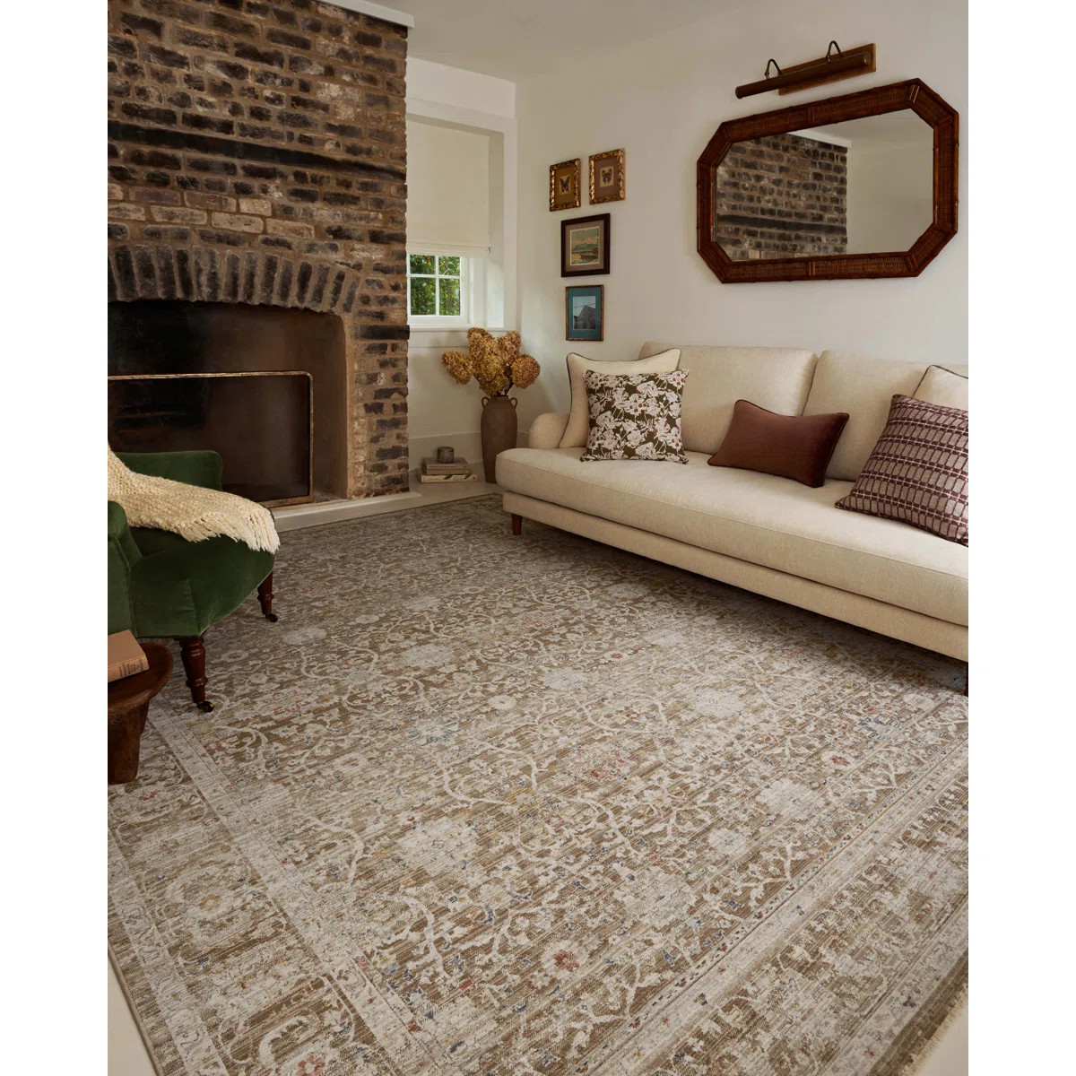 Chris Loves Julia x Loloi Ida Bark / Multi Area Rug | Wayfair North America