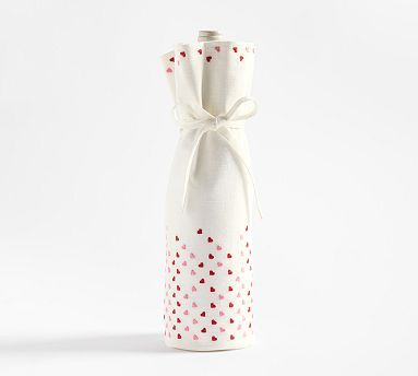 Confetti Hearts Wine Bag | Pottery Barn (US)