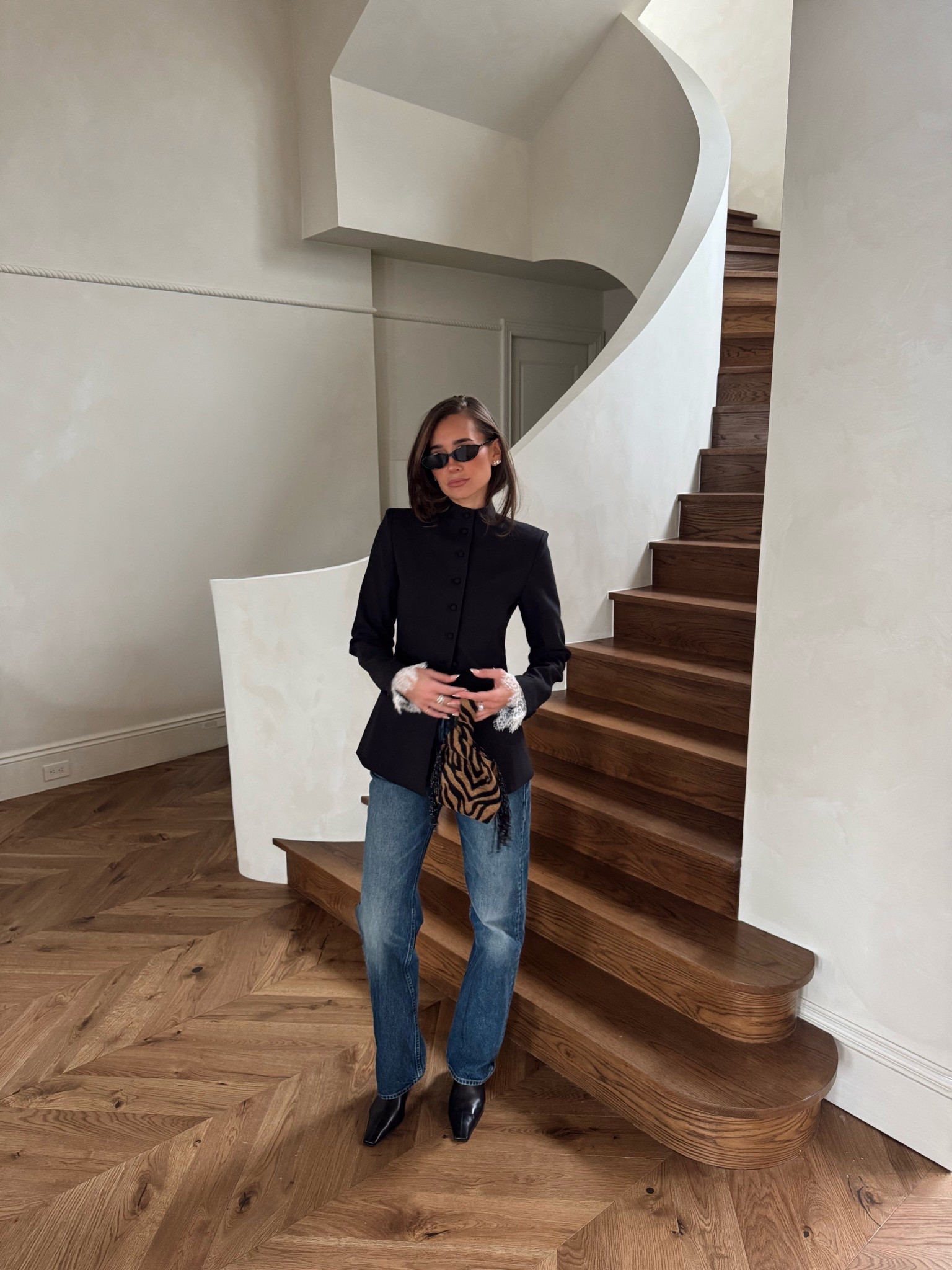 I love a classy black blazer jacket. This is from Third Form but I linked similar!

#LTKootd