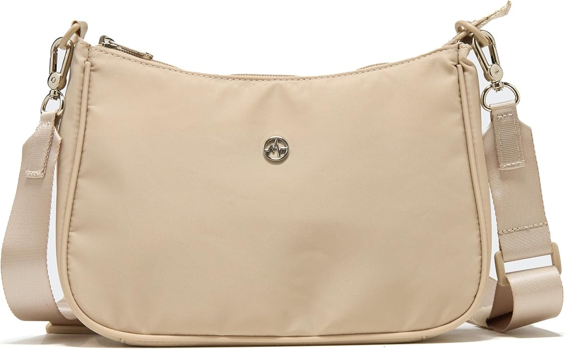 Pander Lightweight Nylon Day Sling Crossbody Bag with Adjustable Removable Strap, Compact Everyda... | Amazon (US)