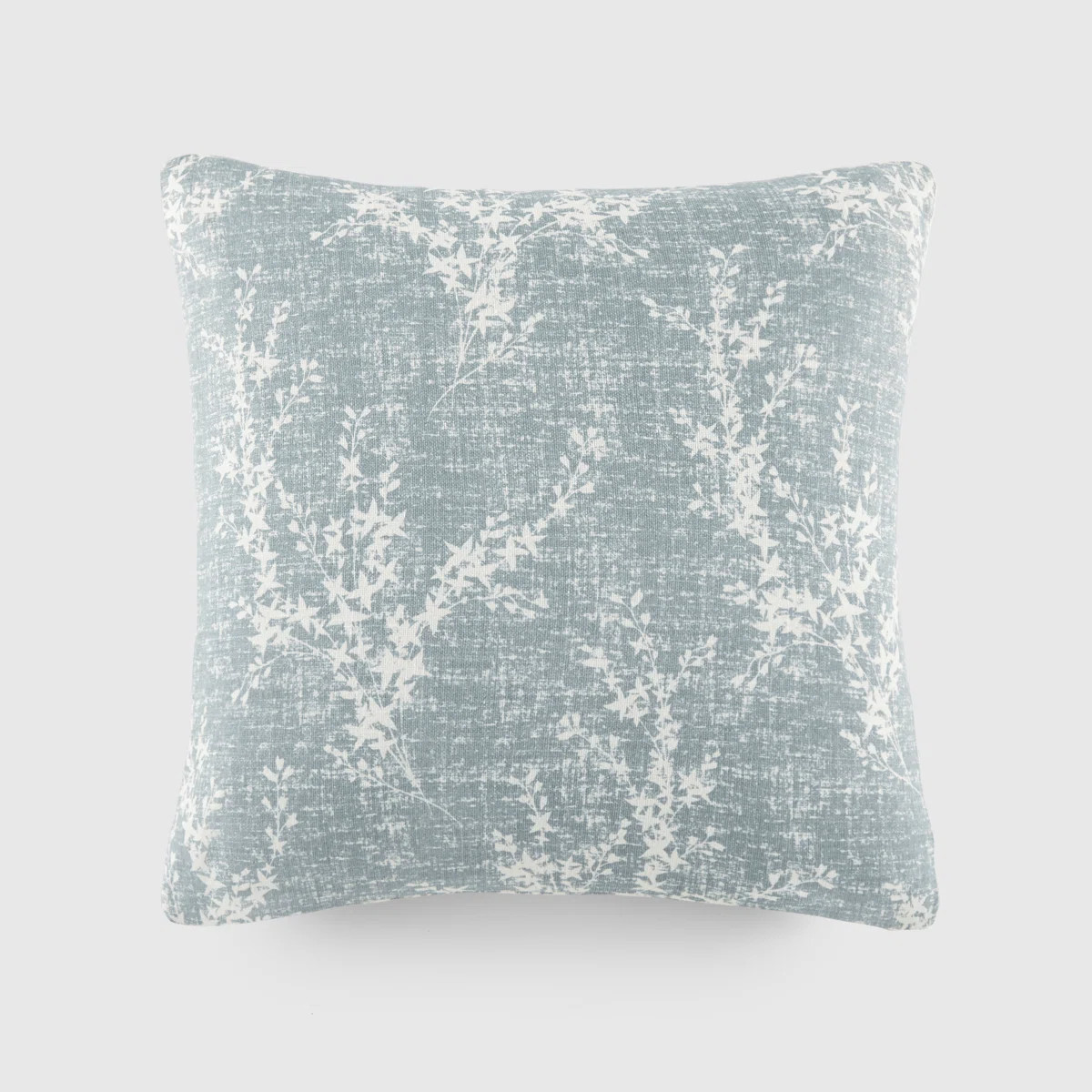 Floral Willow Cotton Square Throw Pillow (20" x 20") | Wayfair North America