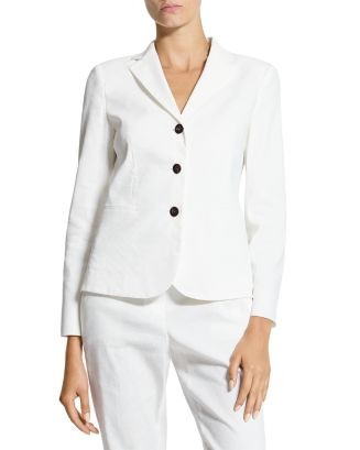 Theory Shrunken Linen Blend Jacket | Bloomingdale's Women | Bloomingdale's (AU)