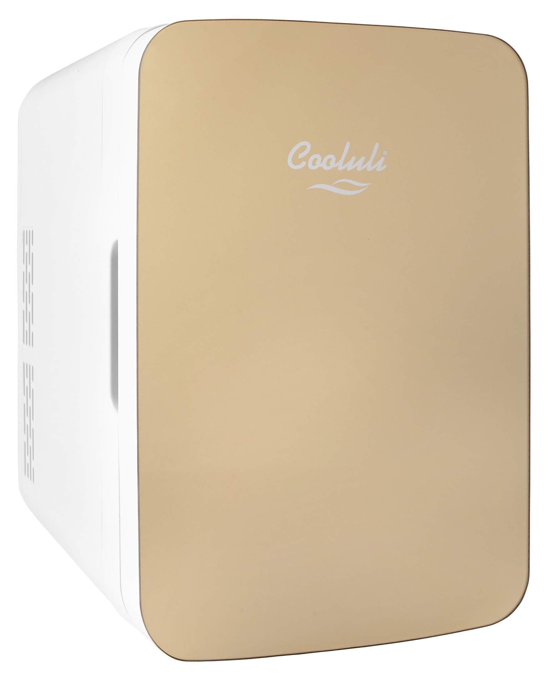 Cooluli 10L Mini Fridge for Bedroom - Car, Office Desk & College Dorm Room - 12v Portable Cooler & W | Amazon (US)