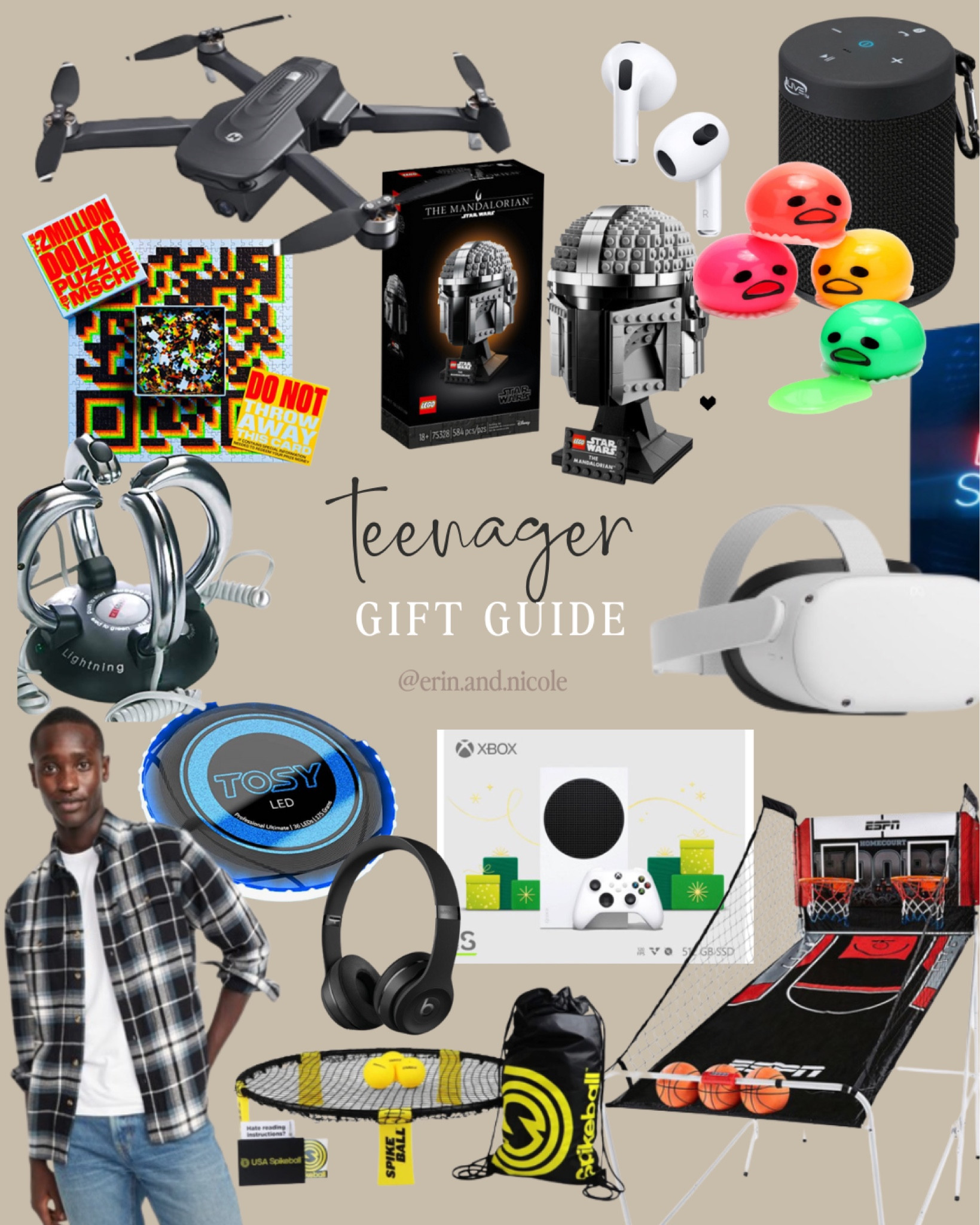 Teen gift guide for the teens you just cannot decide what to buy! 
#teens #teengiftguide #teenagergifts 

#LTKHoliday #LTKmens #LTKGiftGuide