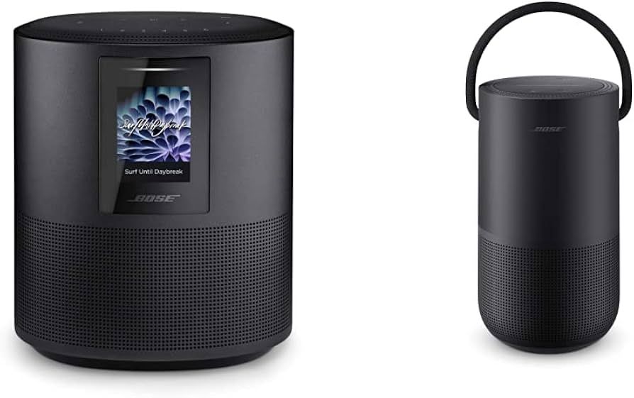 Bose Home Speaker 500: Smart Bluetooth Speaker with Alexa Voice Control Built-in, Black & Portabl... | Amazon (US)