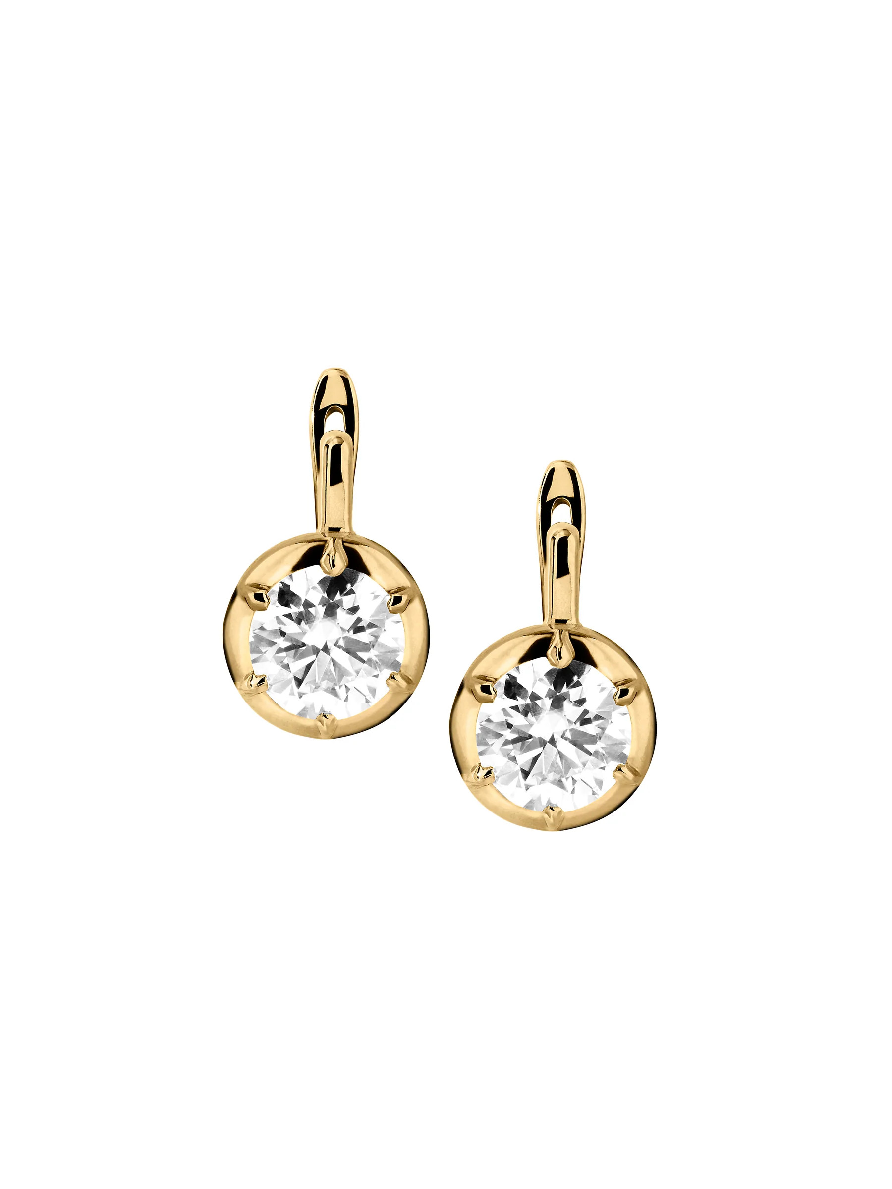 MAXWELL EARRINGS IN MOISSANITE | Dorsey