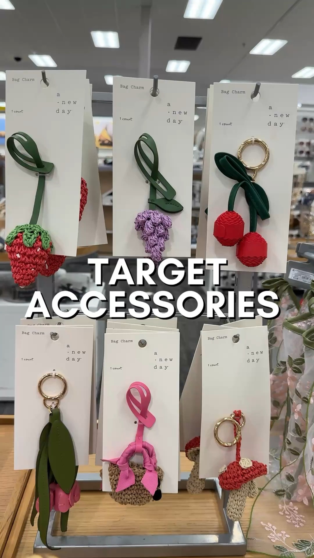 @Target  has some of the cutest accessories! Love all the bag charms and cute jewelry!

Target bags, target bag charms, fruit bag charm, Spring handbags, smiles and pearls

#LTKootd #LTKHome #LTKMidsize