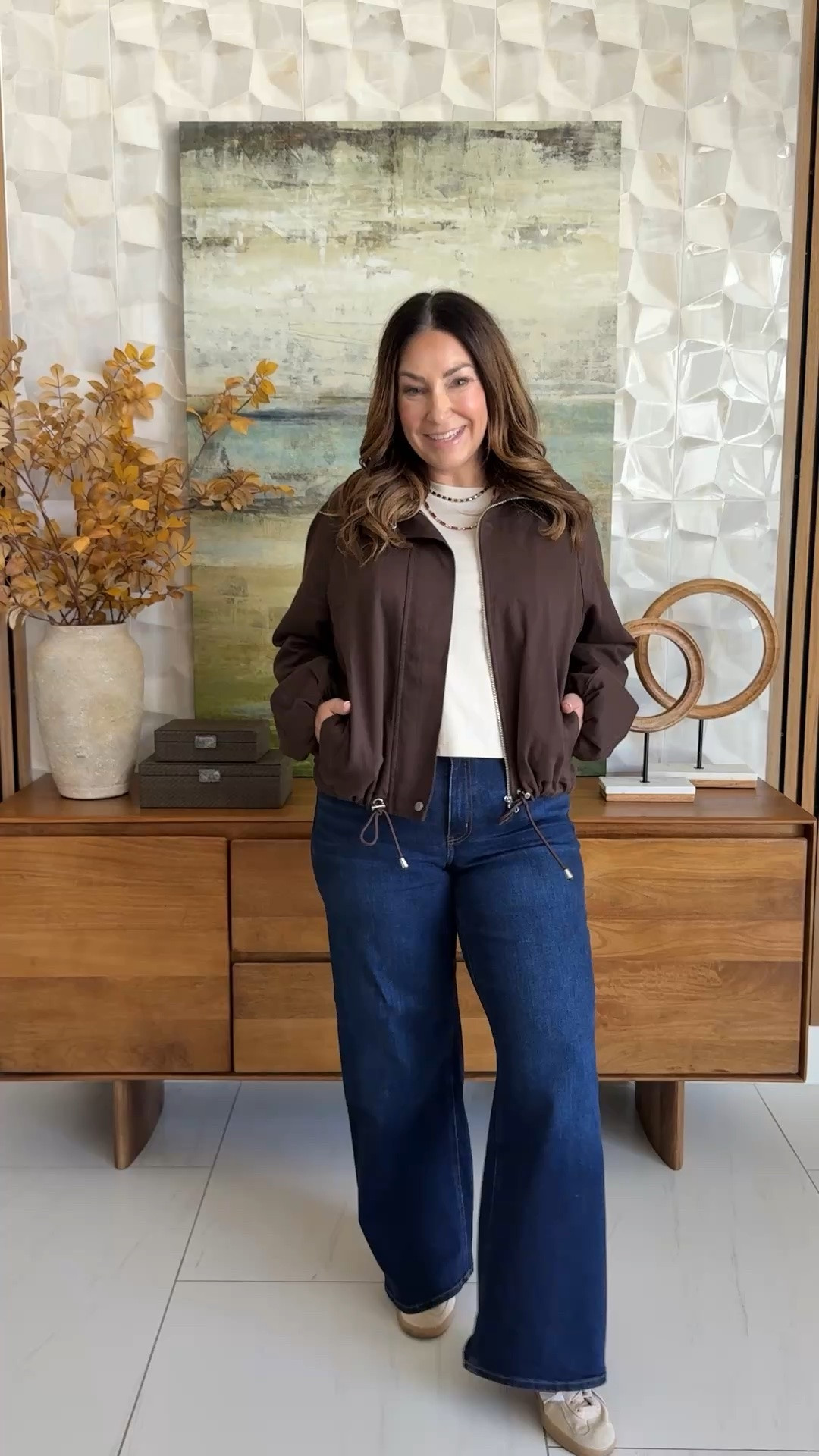 Chocolate Brown Blake Utility Jacket from Rails    📏Wearing Jacket tts, L | tee, L | Jeans, 31

#LTKSeasonal #LTKOver40 #LTKMidsize