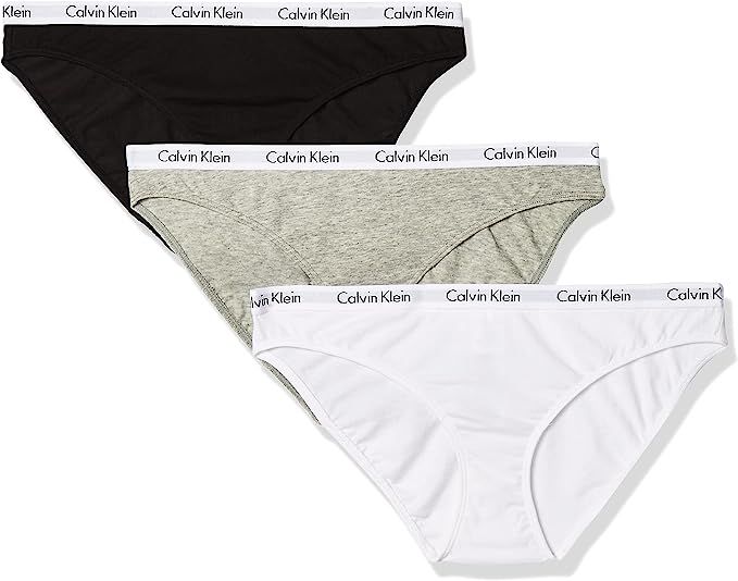 Calvin Klein Women's Carousel Logo Cotton Bikini Panty | Amazon (US)