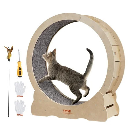 VEVOR Cat Exercise Wheel, Large Cat Treadmill Wheel for Indoor Cats, 35.8 inch Cat Running Wheel ... | Walmart (CA)