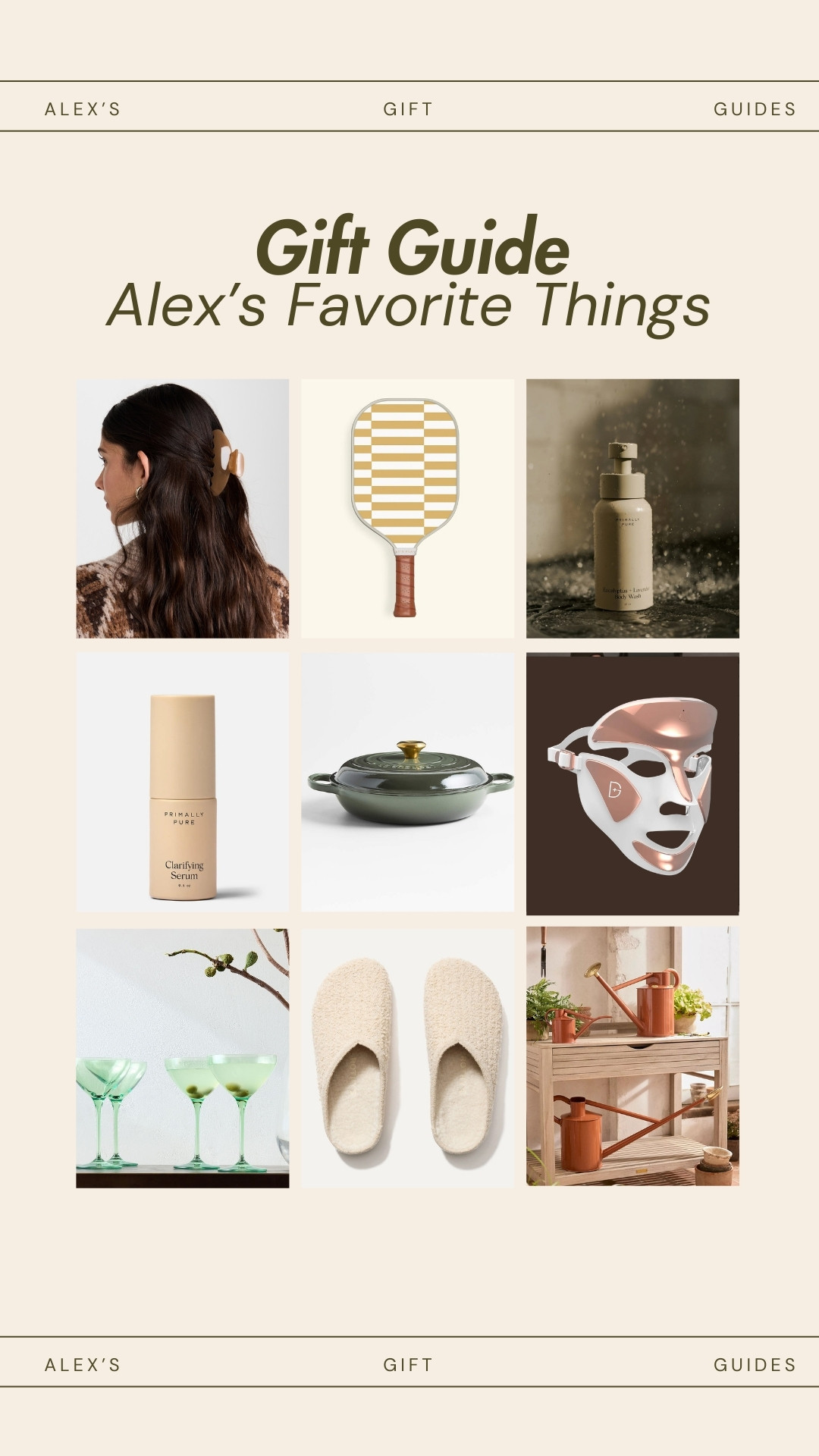 Gift Guide: Alex's Favorite Things 

 #LTKGiftGuide #LTKFindsUnder100 #LTKStyleTip