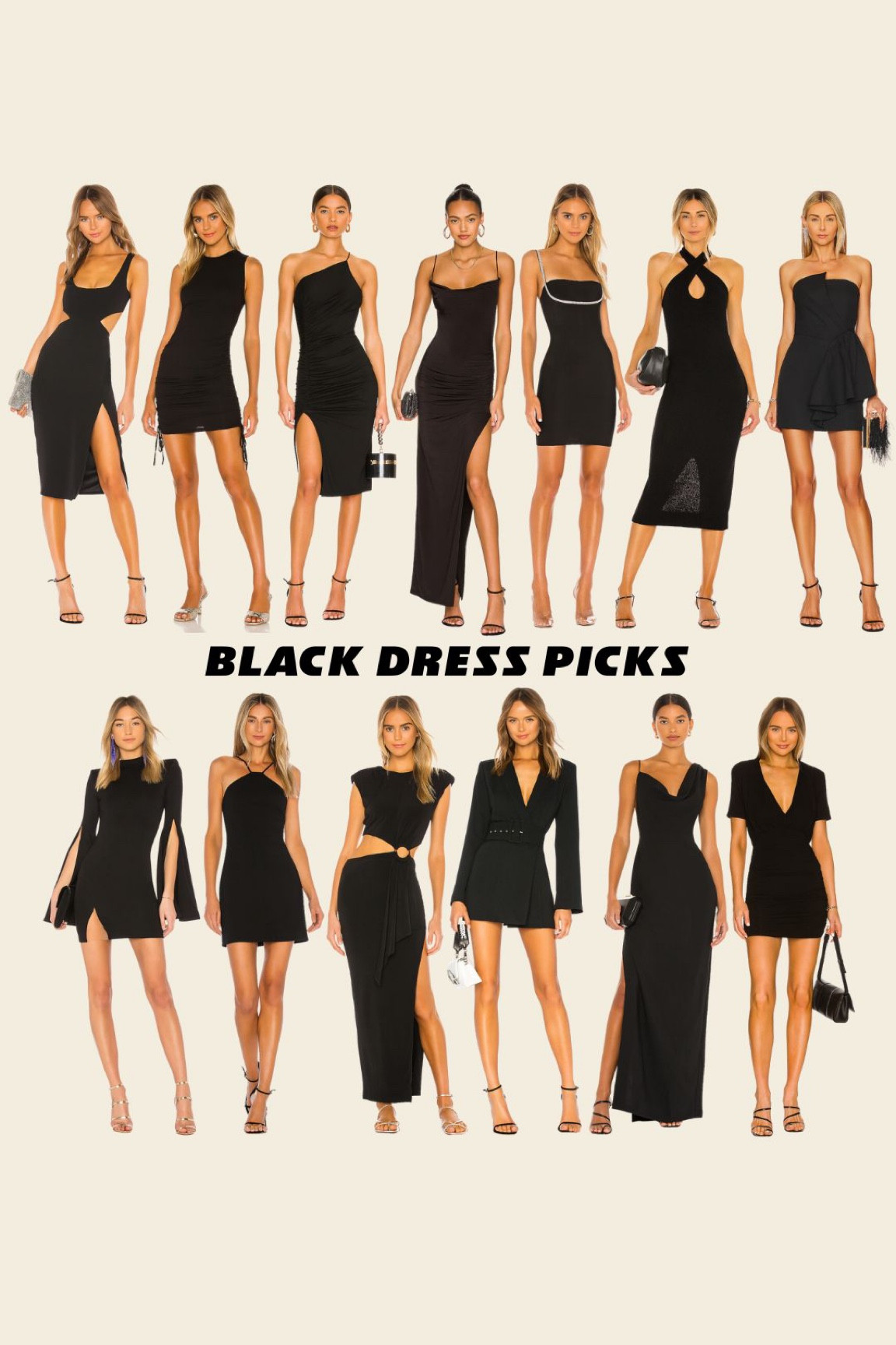 You can never go wrong with a LBD! Linking a few of my favorites 🖤