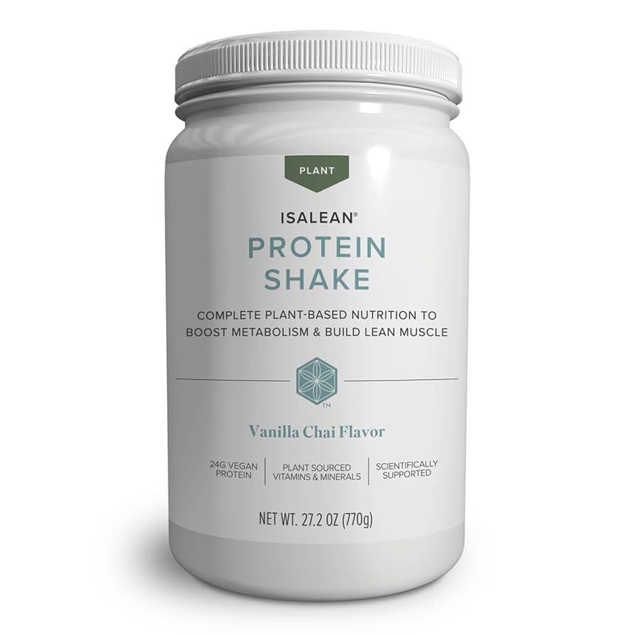 Isagenix Plant-Based IsaLean Protein Shake - Energy Powder with Whole-Food Sourced Vitamins - Sup... | Amazon (US)