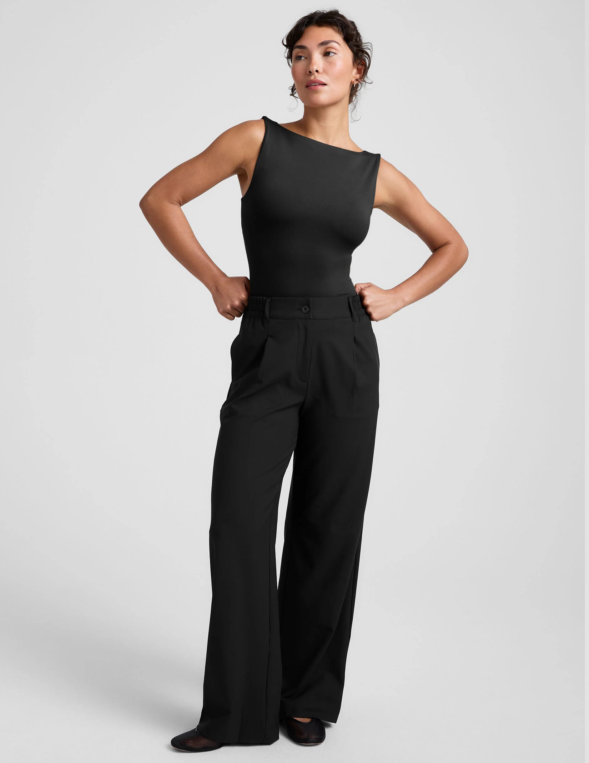 Status Wide Leg Trouser | Beyond Yoga | Beyond Yoga