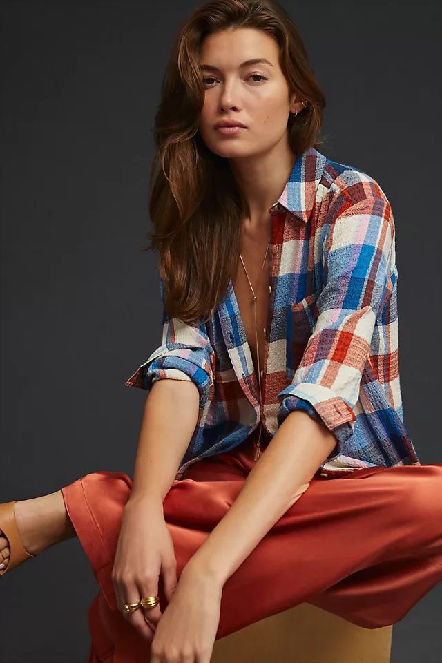 Pilcro Relaxed Shirt | Anthropologie (US)