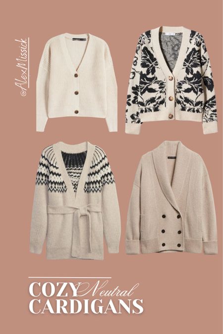 I’m coming for all the cozy neutral cardigans! 

#LTKstyletip #LTKHoliday #LTKSeasonal