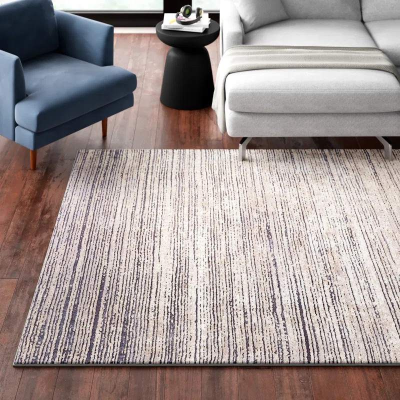 Greyleigh™ Bridgeton Gray Sleek Area Rug & Reviews | Wayfair | Wayfair North America
