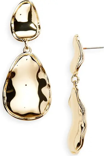 Molten Disc Drop Earrings | Nordstrom