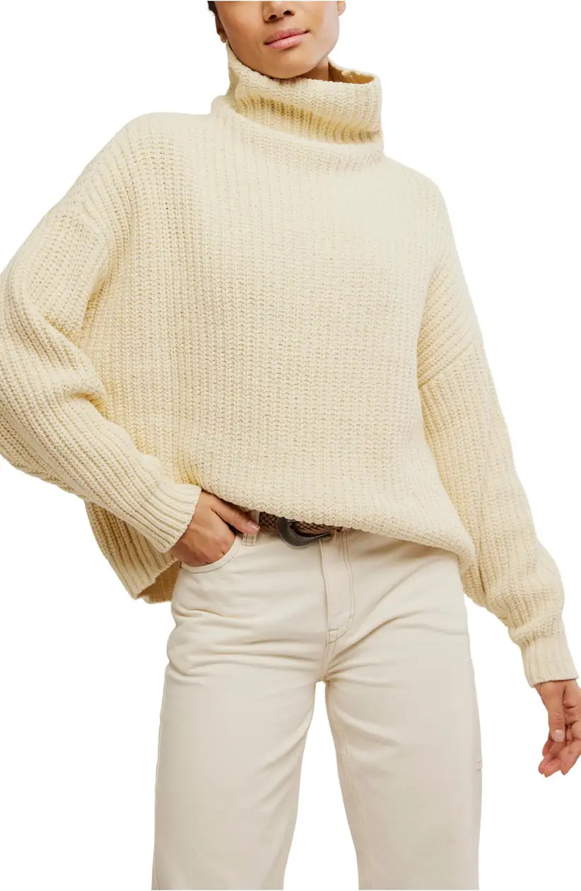 Free People Swim Too Deep Turtleneck Sweater | Nordstrom