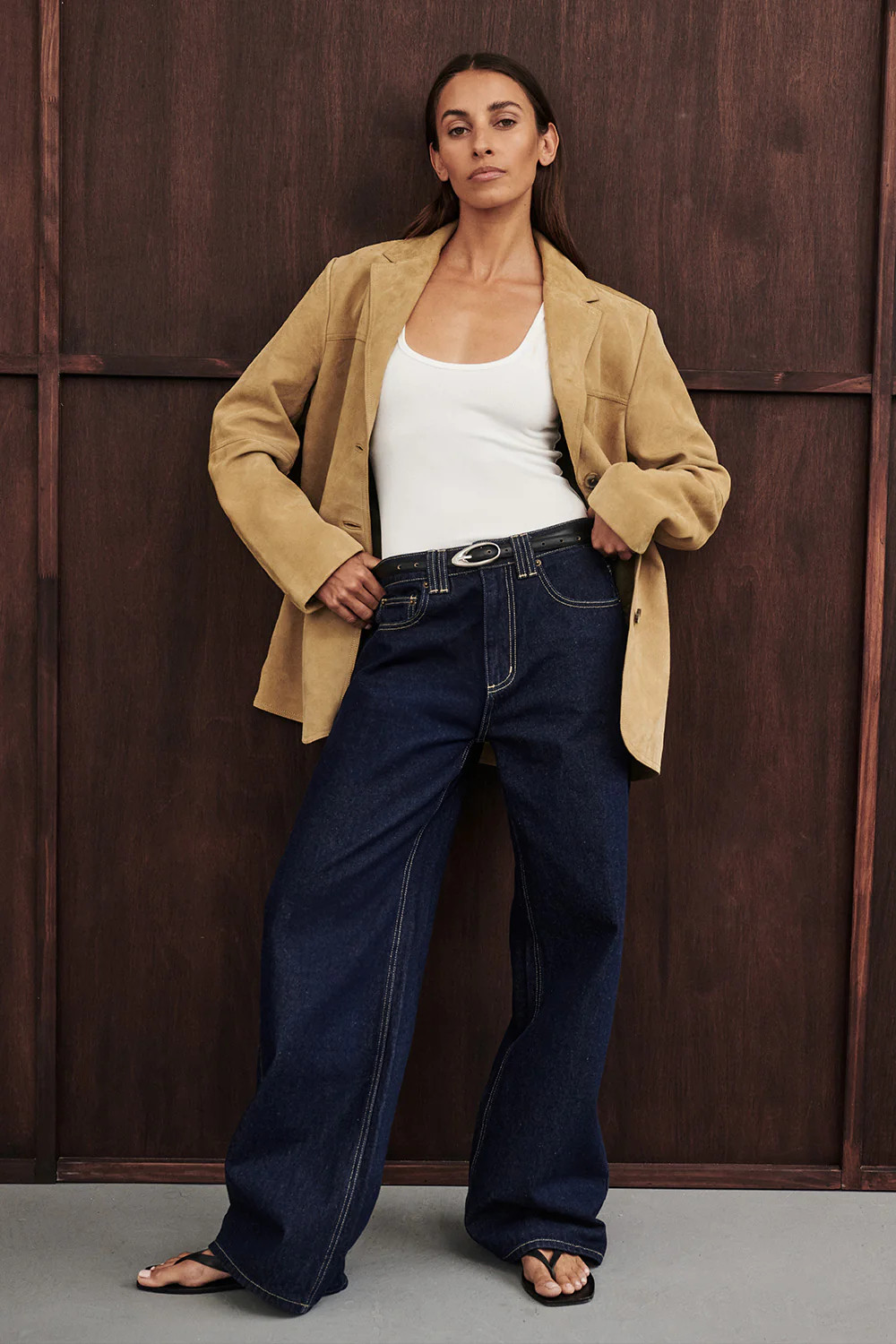 REAGAN 2.0 INDIGO SLOUCHY JEAN | DISSH