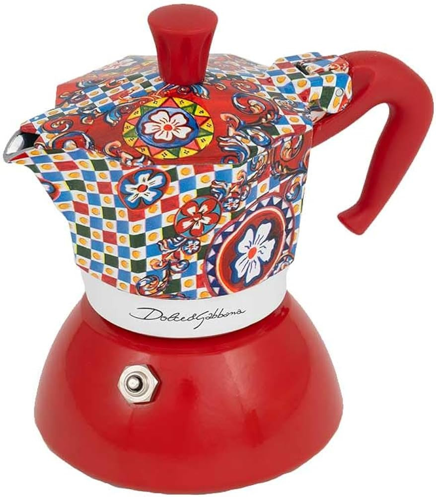 Bialetti Dolce & Gabbana Mochinduction 2 Cup Induction & Direct Fire (Coffee Maker, Espresso Maki... | Amazon (US)