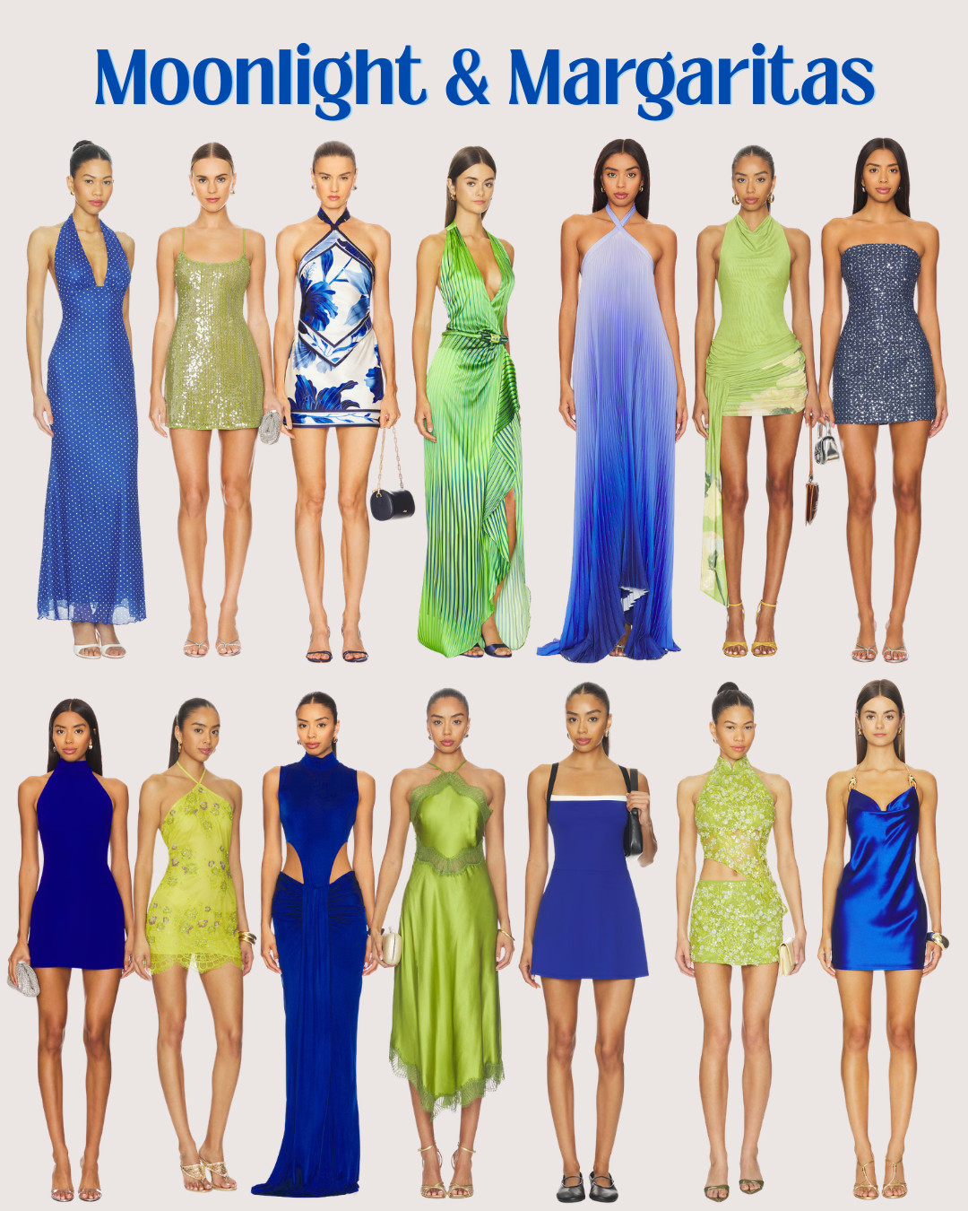 Moonlight, margaritas, and the girls 🌙🍸💙

This bachelorette theme is all about rich midnight blues, pops of emerald green, and effortless party looks that feel elevated after dark. Think satin dresses, statement accessories, and cocktails under the stars—the perfect vibe for rooftop dinners, beach nights, or a weekend in Mexico.

Chic, moody, and made for unforgettable nights with your favourite people. ✨

Shop my favourite Moonlight & Margaritas bachelorette outfits

 

 #LTKsummer #LTKdresses #LTKpartywear