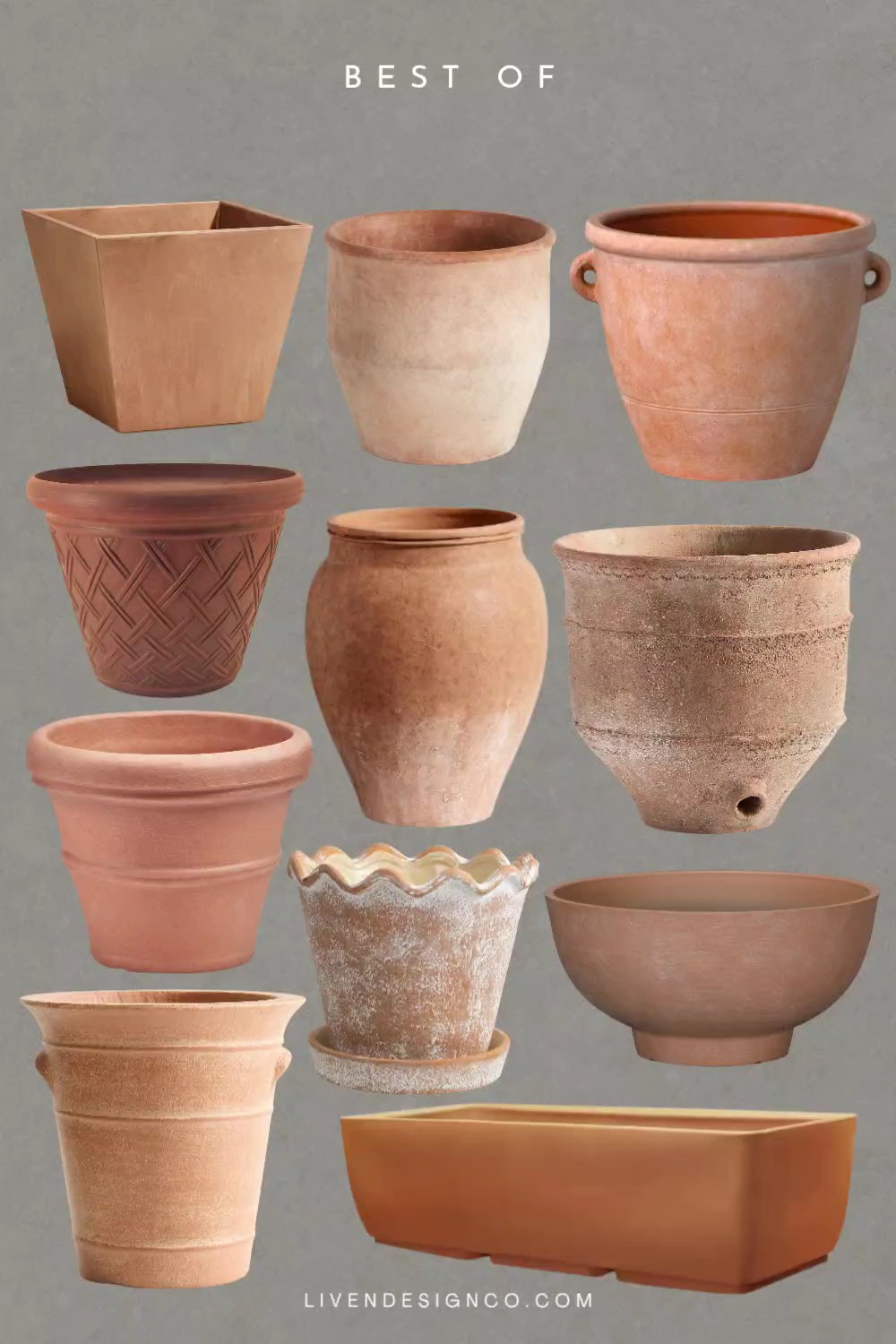 Outdoor terracotta planter. Planter pot. Urn. Flower pot. Front door decor. Large planter. Earthy planter. 

#LTKSeasonal #LTKHome #LTKSaleAlert